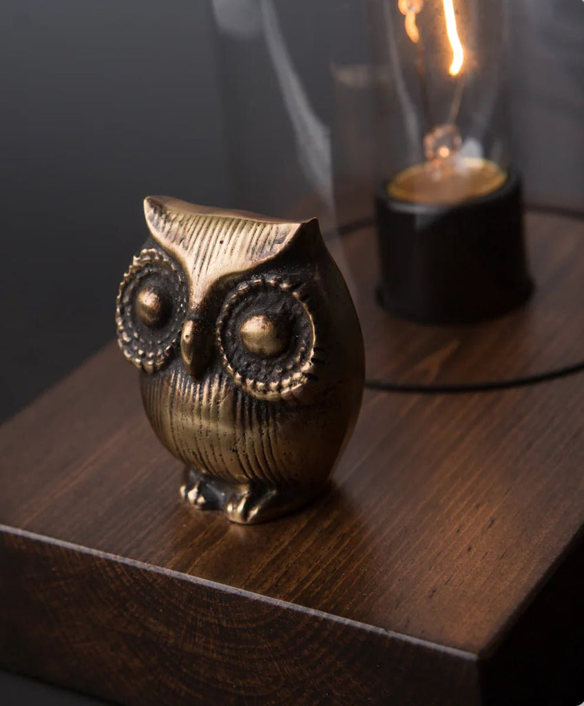 Owl Edison 'Touch Sensor' Lamp - Black Tai Salt Co.