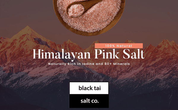 10 Pounds Coarse Kosher Himalayan Pink Salt (Food Grade) Edible Pure Crystal Nutrient and Mineral Dense - Approved for Keto and Paleo Diets - Black Tai Salt Co.