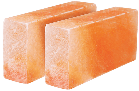 4" x 8" x 2" Himalayan Salt Sauna Brick - Black Tai Salt Co.