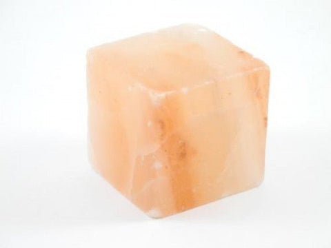 Himalayan Salt Lamp Cube Shape - Black Tai Salt Co.