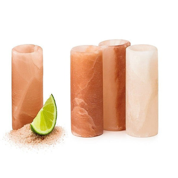 Himalayan Salt Shot Glass - Set of 4 - Black Tai Salt Co.