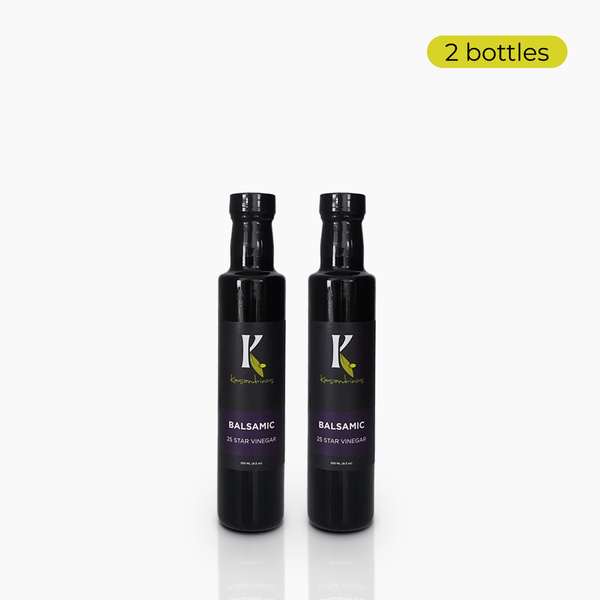 25 Star Balsamic Vinegar - 250ml - Black Tai Salt Co.