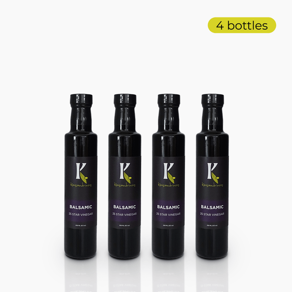 25 Star Balsamic Vinegar - 250ml - Black Tai Salt Co.