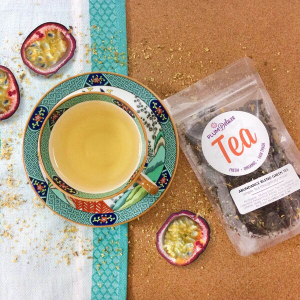 Abundance Blend Green Tea (Passionfruit - Elderflower) - Black Tai Salt Co.