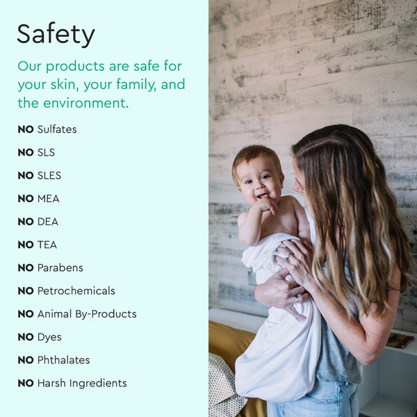 Baby Shampoo & Body Wash (Tear - Free) - Black Tai Salt Co.