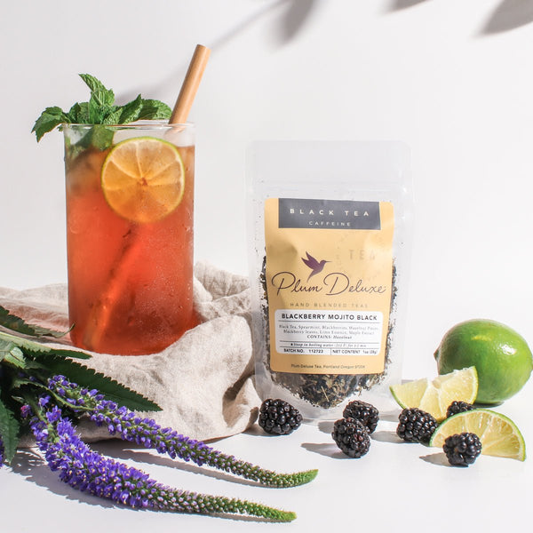 Blackberry Mojito Black Tea (Lime - Maple - Spearmint) - Black Tai Salt Co.