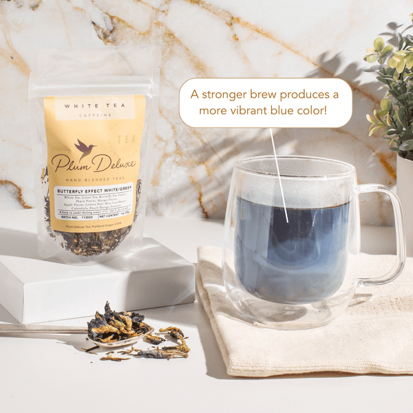 Butterfly Effect Green/White Tea (Mango / Peach) - Black Tai Salt Co.