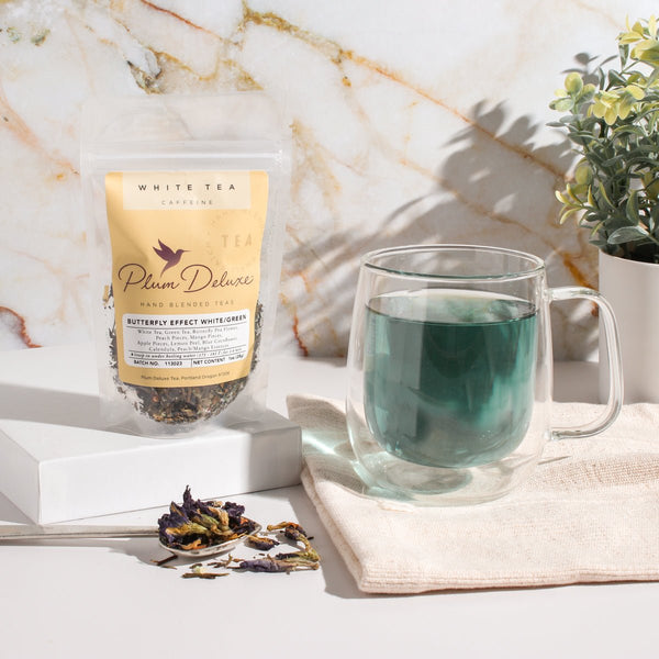 Butterfly Effect Green/White Tea (Mango / Peach) - Black Tai Salt Co.