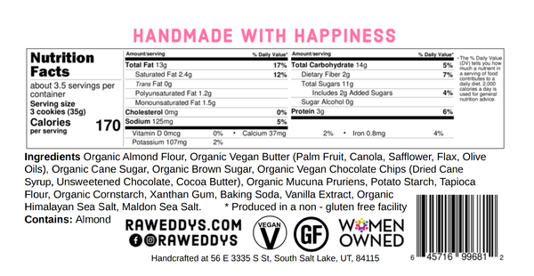 Chocolate Chip Cookie Bites l Multipacks - Black Tai Salt Co.