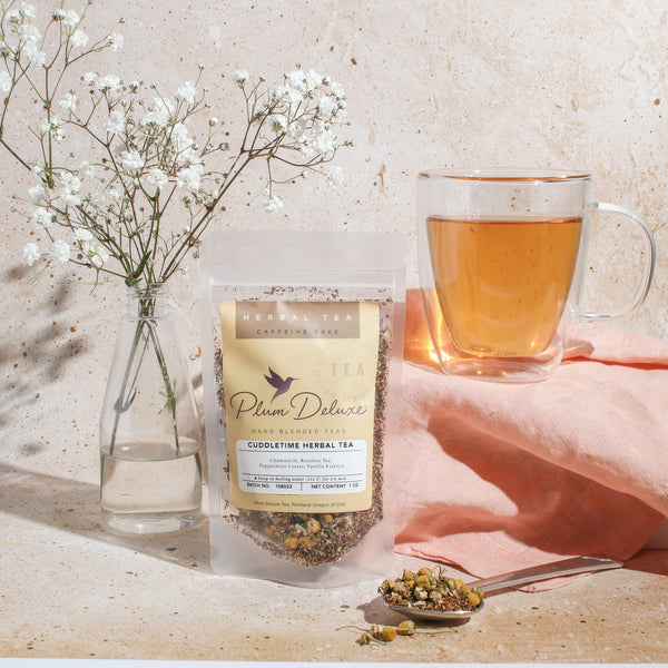 Cuddletime Herbal Tea (Chamomile - Mint) - Black Tai Salt Co.