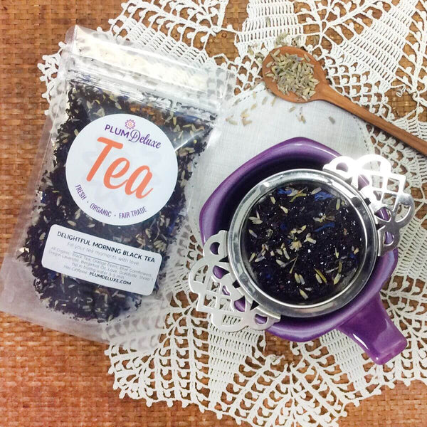 Delightful Morning Blend (Earl Grey Lavender) - Black Tai Salt Co.