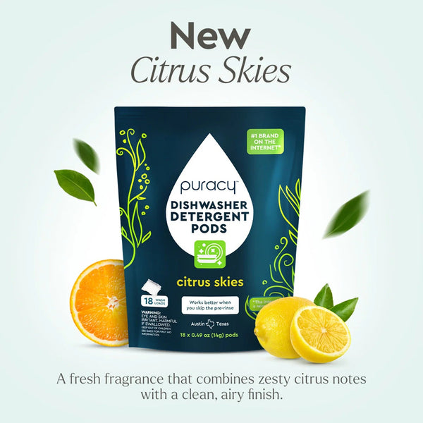 Dishwasher Detergent Pods - Black Tai Salt Co.