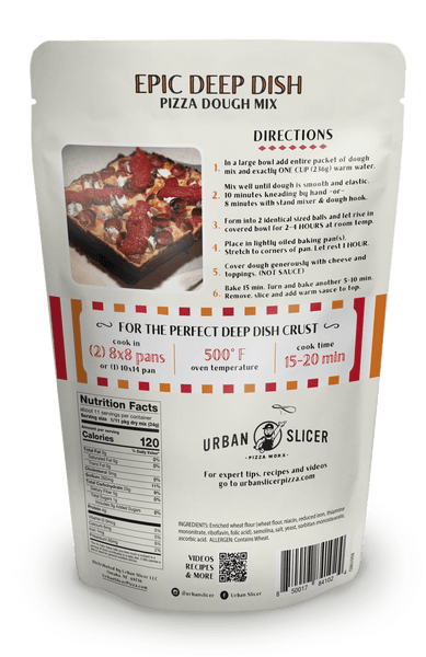 Epic Deep Dish Pizza Dough - Black Tai Salt Co.