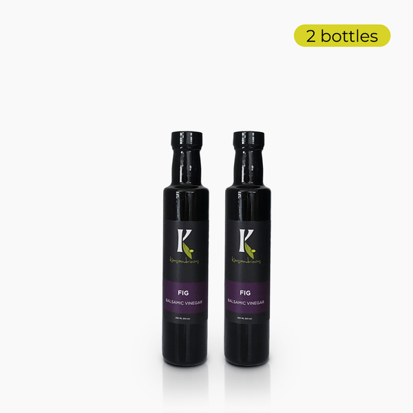 Fig Balsamic Vinegar - 250ml - Black Tai Salt Co.