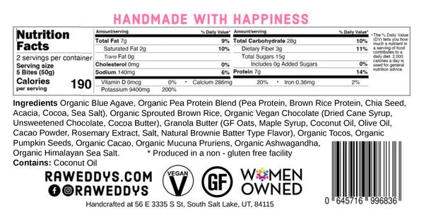 Fudge Brownie Multipacks - Black Tai Salt Co.