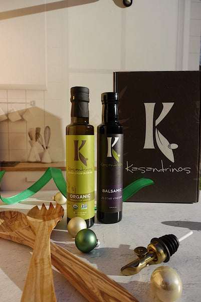 Gift Box - Organic EVOO & Vinegar - Black Tai Salt Co.
