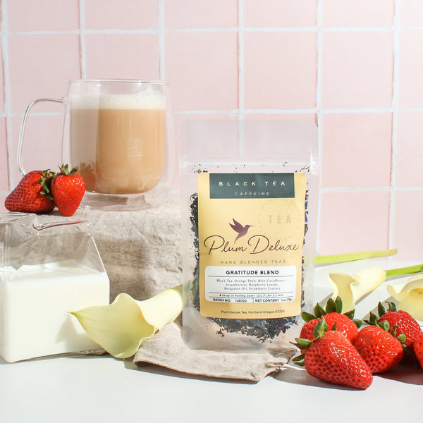 Gratitude Blend (Strawberry Earl Grey) - Black Tai Salt Co.