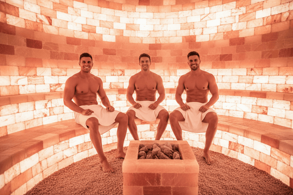 Himalayan Salt Sauna 8' x 4' Surface Area - 35 Sq feet - Black Tai Salt Co.
