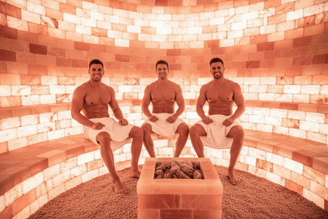 Himalayan Salt Sauna 8' x 4' Surface Area - 35 Sq feet - Black Tai Salt Co.
