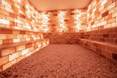Himalayan Salt Sauna 8' x 4' Surface Area - 35 Sq feet - Black Tai Salt Co.