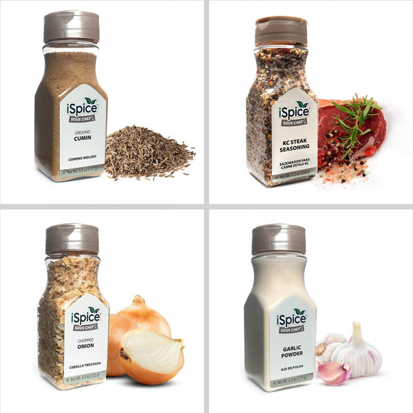 iSpice | 10 Pack of Spices and Herbs | Maya | Mixed Spices & Seasonings Gift Set | Kosher - Black Tai Salt Co.