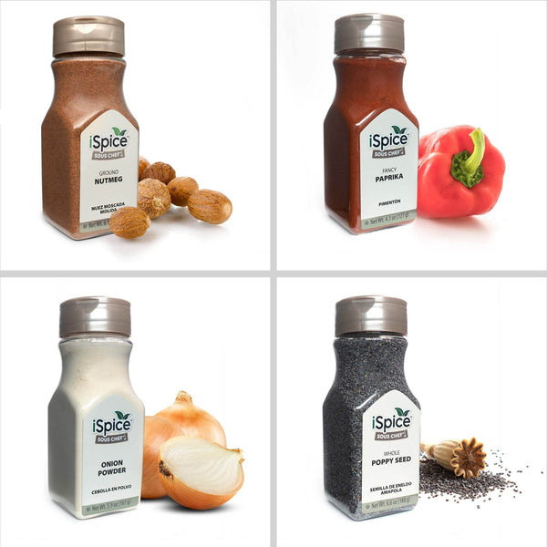 iSpice | 12 Pack of Spice and Herbs | Golden Taste | Mixed Spices & Seasonings Gift Set | Kosher - Black Tai Salt Co.