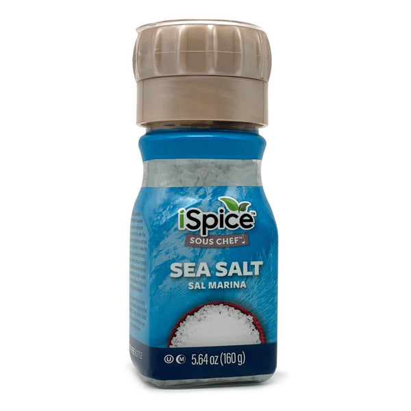 iSpice | 4 Pack of Pepper and Salt Grinder | SavorPair | Mixed Spices & Seasonings Gift Set | Kosher - Black Tai Salt Co.