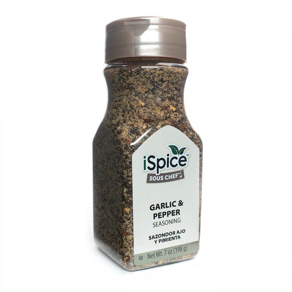 iSpice | 7 Pack of Garlic and Onion spices | Spice Belle | Mixed Spices & Seasonings Gift Set | Kosher - Black Tai Salt Co.