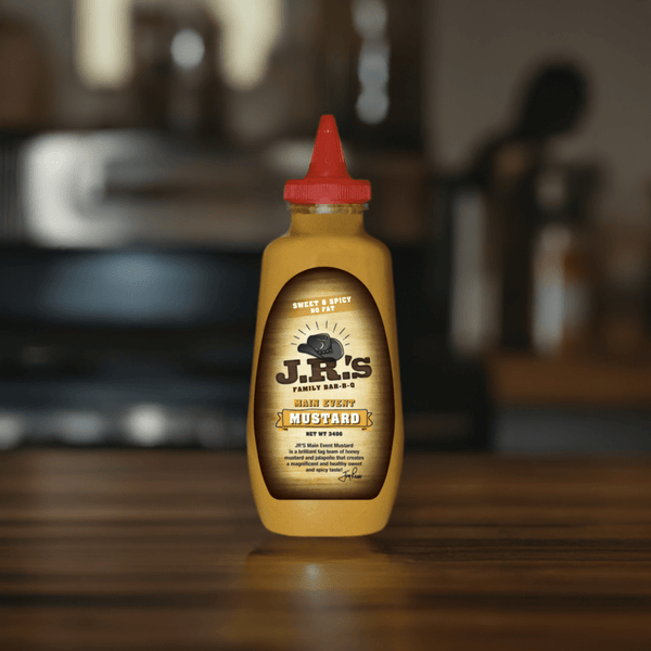 JR's Main Event Mustard - Black Tai Salt Co.