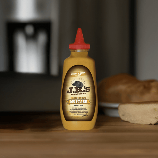 JR's Main Event Mustard - Black Tai Salt Co.