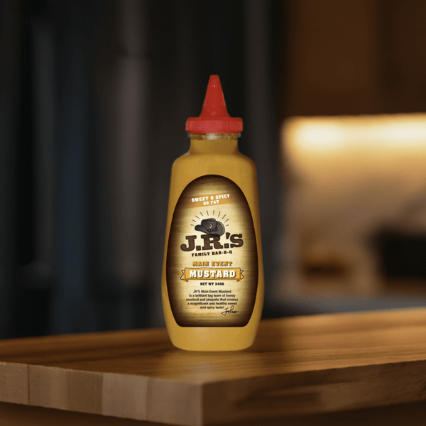 JR's Main Event Mustard - Black Tai Salt Co.