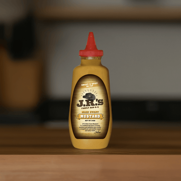 JR's Main Event Mustard - Black Tai Salt Co.