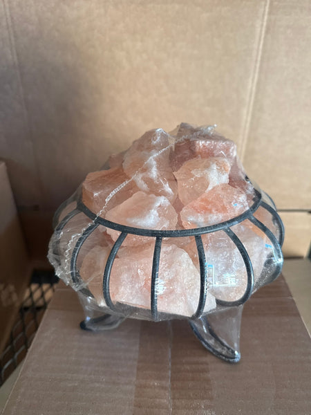 Metal Lamp with cord D6 NO DAMAGE - Black Tai Salt Co.