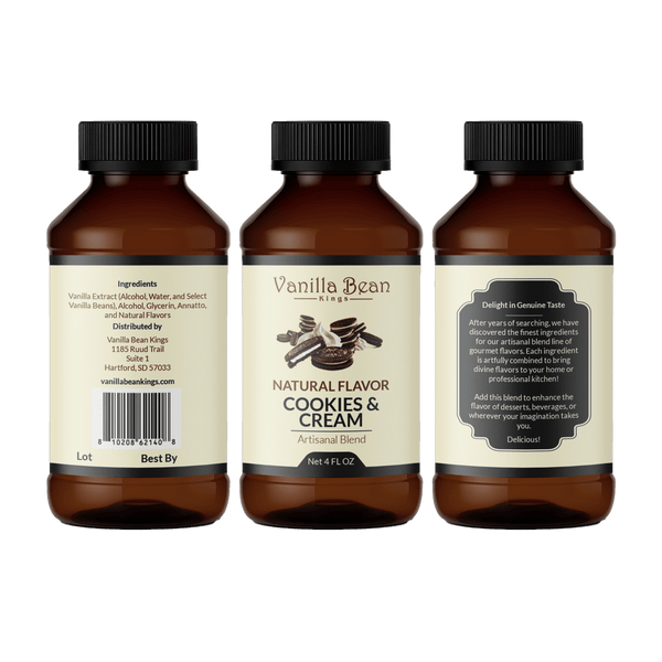 Natural Cookies & Cream Extract - Black Tai Salt Co.