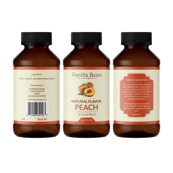 Natural Peach Extract - Black Tai Salt Co.