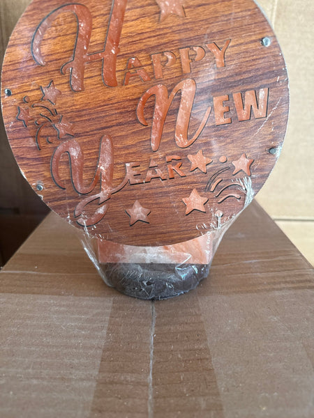 New Years Lamp with cord D8 NO DAMAGE - Black Tai Salt Co.