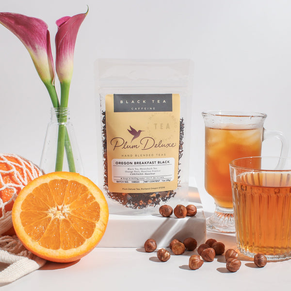 Oregon Breakfast Black Tea (Hazelnut - Orange) - Black Tai Salt Co.