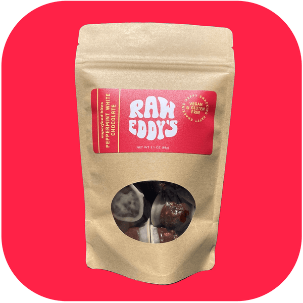 Peppermint White Chocolate Bites l Multipacks - Black Tai Salt Co.