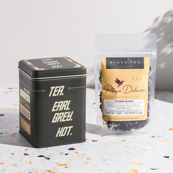 Picard Black Tea Blend (Pecan Earl Grey) - Black Tai Salt Co.