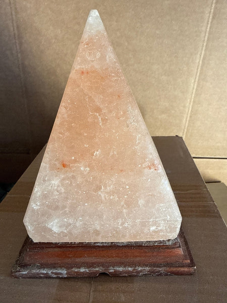 Pyramid Lamp with cord D5 - Black Tai Salt Co.