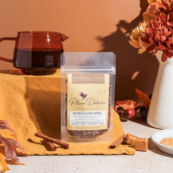 Ristretto Blend Herbal Tea (Chicory / Cacao Coffee Alternative) - Black Tai Salt Co.