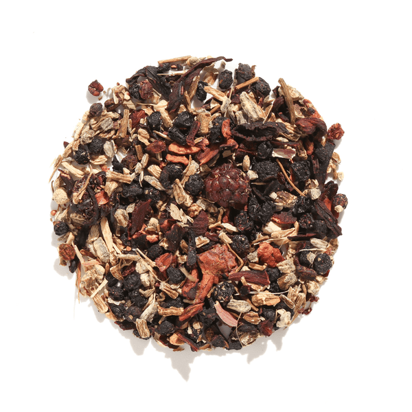 Strawberry Immunity Herbal Tea (Berries - Echinacea) - Black Tai Salt Co.