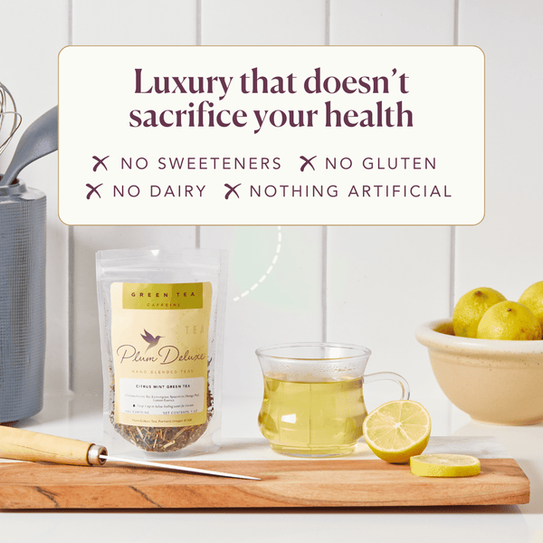 Tranquil Peach Herbal Tea (Pineapple - Peach - Chamomile) - Black Tai Salt Co.