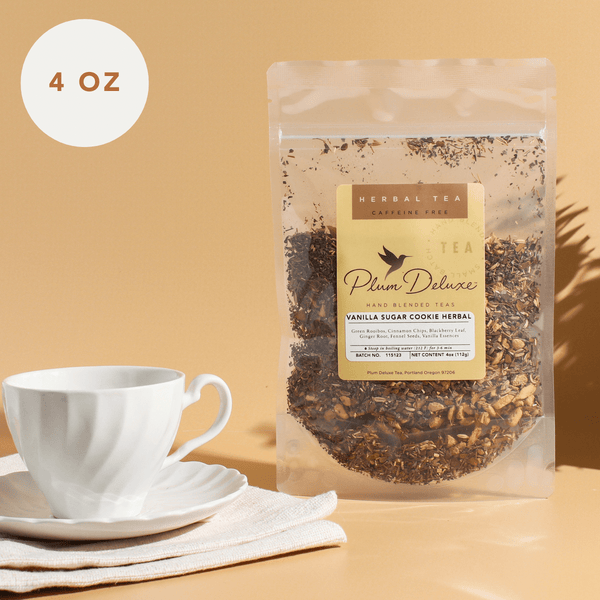Vanilla Sugar Cookie Herbal Dessert Tea - Black Tai Salt Co.