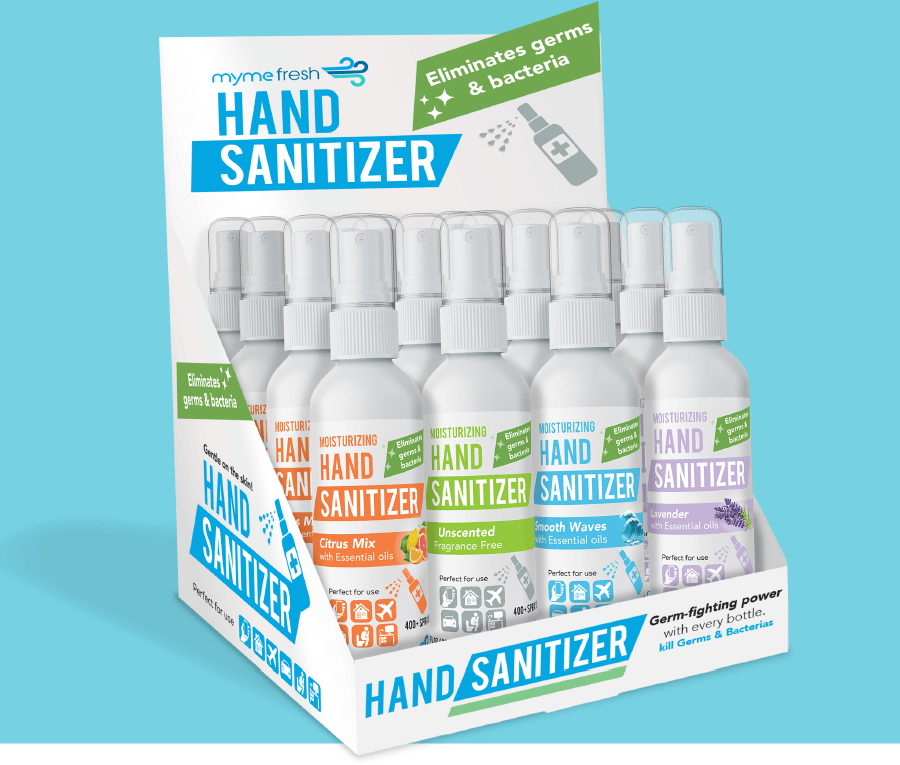 2oz Hand & Surface Sanitizer 9216 Units - Black Tai Salt Co.