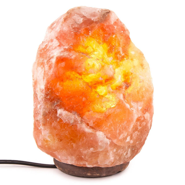 Himalayan Salt Lamp 15-20 lbs - Black Tai Salt Co.
