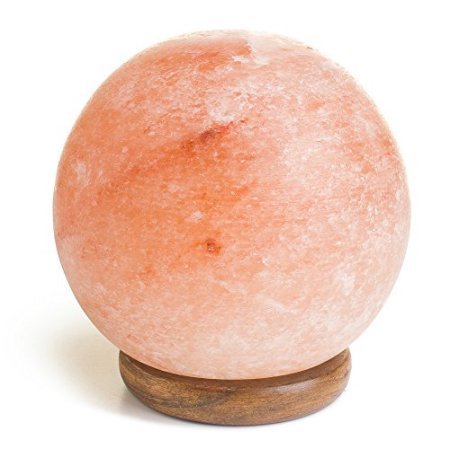 Himalayan Salt Lamp 4" Sphere - Black Tai Salt Co.