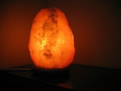 Himalayan Salt Lamp 6-8 Lbs - Black Tai Salt Co.