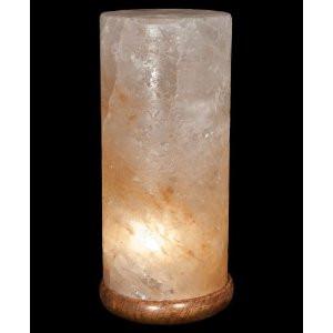 Himalayan Salt Lamp Cylinder Shape - Black Tai Salt Co.