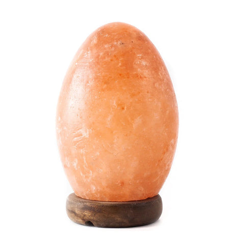 Himalayan Salt Lamp Egg Shape - Black Tai Salt Co.